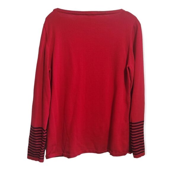 Nautica red sweater  - Picture 2 of 6